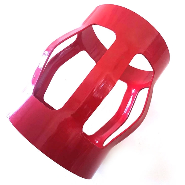 Integral elastic casing centralizer